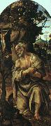 Filippino Lippi Saint Jerome painting